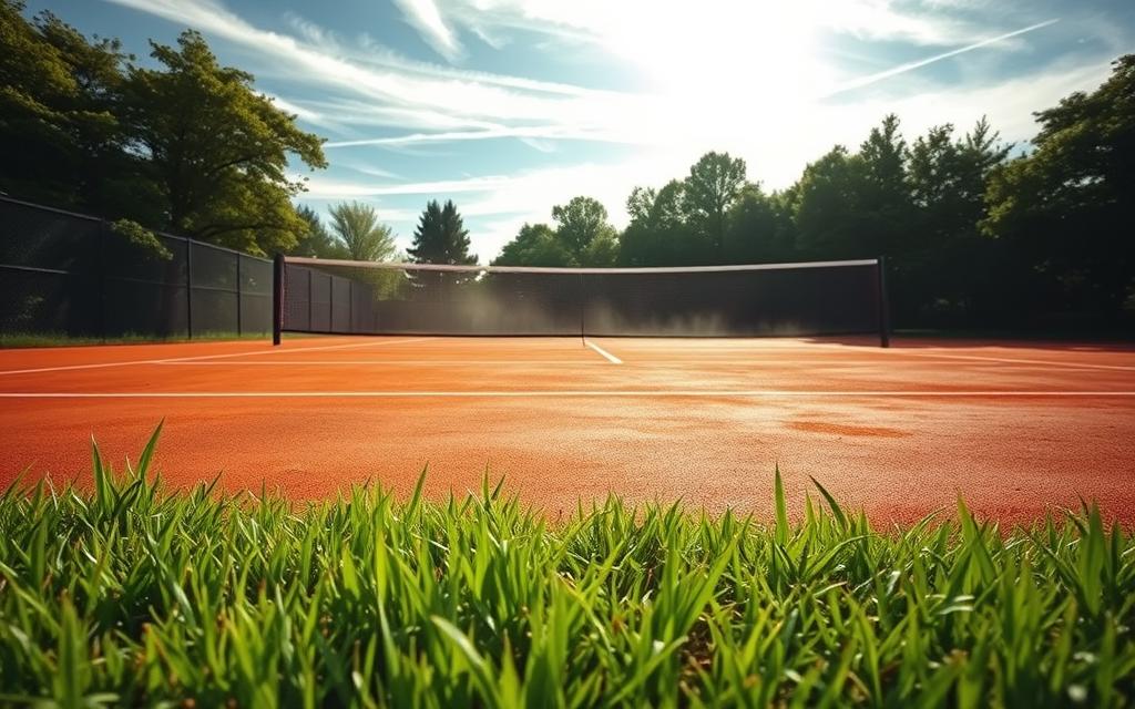 Wpływ pogody na korty tenisowe